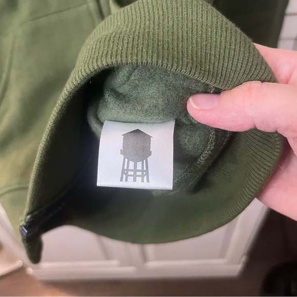 NWT Brooklyn Industries hooded appliqué spellout sweatshirt kids Rare 5-6 yrs - Picture 3 of 7